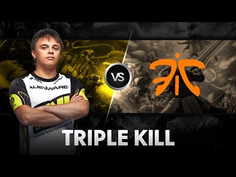 Triple Kill By Funn1k vs Fnatic @D2 Champions League S4