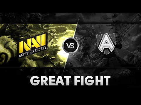 Great fight by Na'Vi vs Alliance @D2 Champions League S4