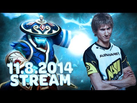 Dota 2 Stream: Na`Vi Dendi - Storm Spirit (Gameplay)