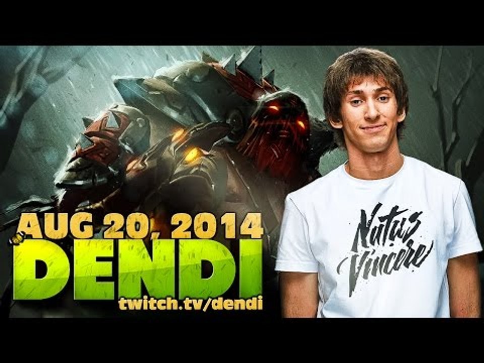 Dota 2 Stream: Na`Vi Dendi - Pudge (Gameplay & Commentary)
