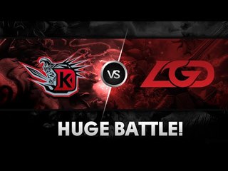 TI4 Memories: Huge battle by DK vs LGD