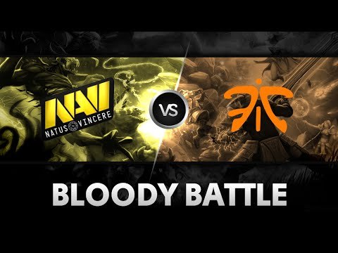 Bloody battle by Na'Vi vs Fnatic @D2 Champions League S4
