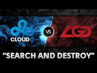 "Search and destroy" by pieliedie vs LGD @ The International 4