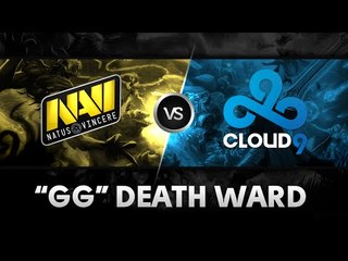 "GG" Death Ward by Na`Vi vs Cloud9 @ The International 4