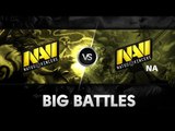 Big battles by Na'Vi vs Na'Vi.NA @ The Summit