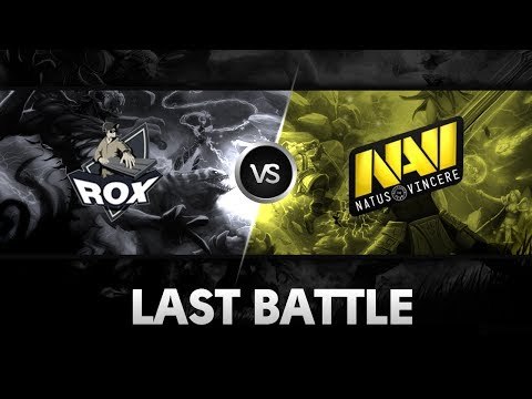Last battle by Na'Vi vs RoX.KIS (Game 2) @ HyperX D2L Western Challenge