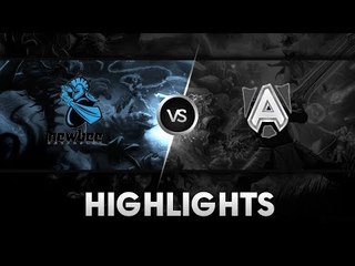 Highlights from Newbee vs Alliance (Game 3) @ WPC 2014