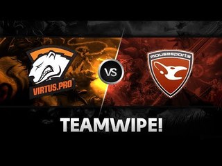 Teamwipe by VP vs Mouz @ TI 4 Europe Qualifier
