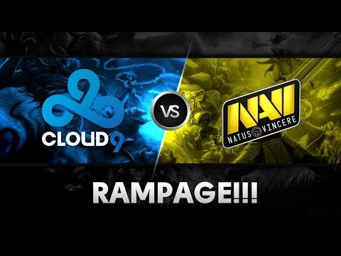 Rampage by SingSing vs Na`Vi (FluffyBears) @ DH Bucharest