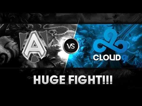 Huge GG fight by Alliance vs Cloud9 @ DH Bucharest