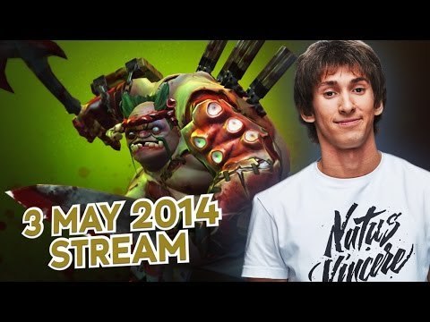 Dota 2 Stream: Na`Vi Dendi - Pudge (Gameplay)