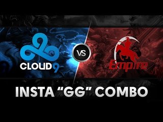 Insta "GG" Combo by C9 vs Empire @ ESL One
