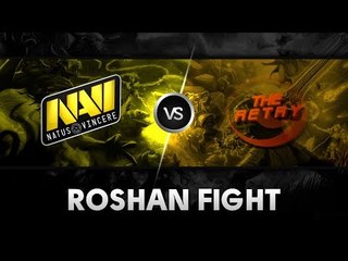 Roshan fight by Na`Vi vs TR @ SLTV 9