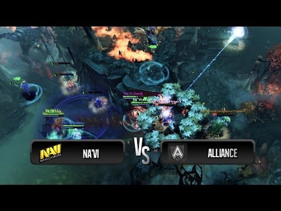 Team wipe by Na'Vi vs Alliance @ Starseries IX Europe