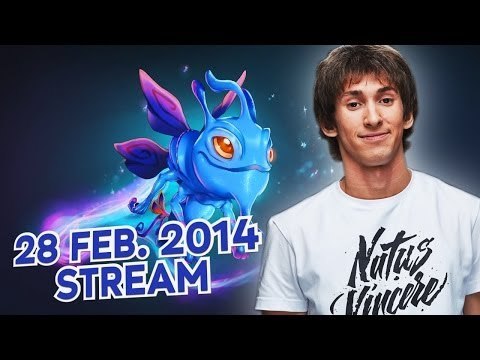 Dota 2 Stream: Na`Vi Dendi - Puck (Gameplay & Commentary)