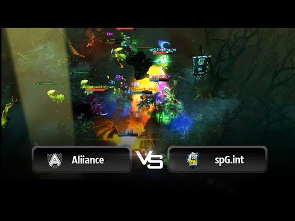 Triple Kill by S4 vs Speed gaming @ Dota 2 Champions League