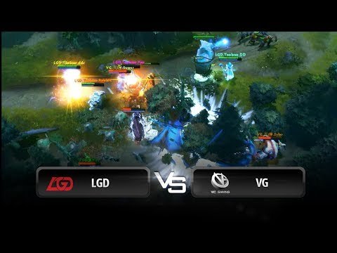 Early teamfight by LGD vs VG @ HyperX D2L