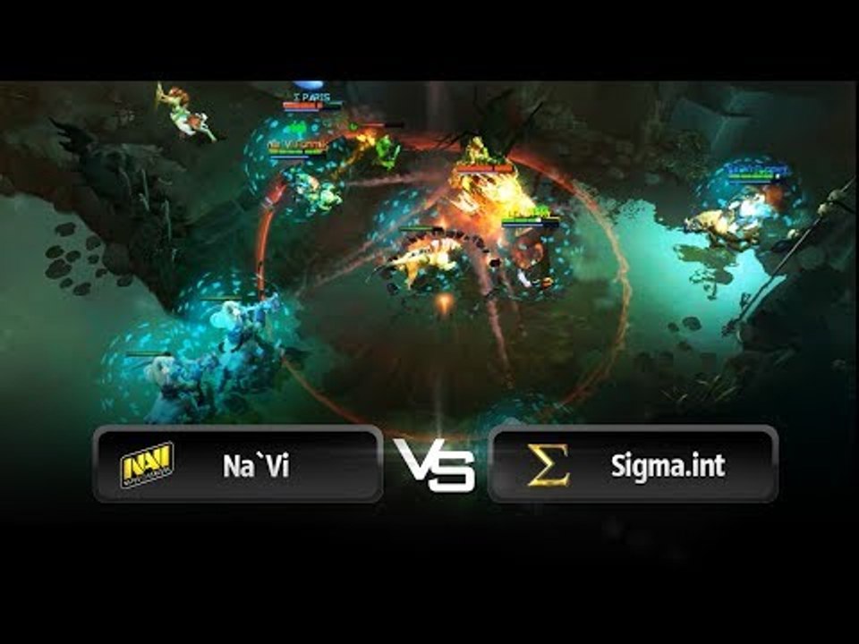 Teamwipe by Na`Vi vs Sigma.int @ Dota 2 Champions League