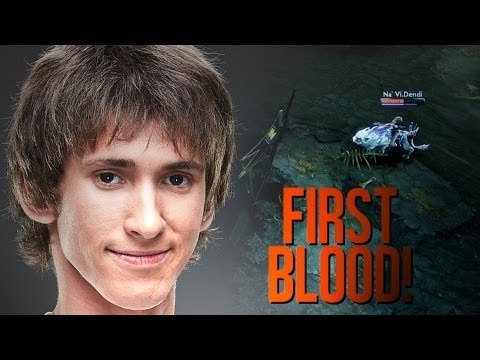 First blood by Dendi vs Team Liquid (Sacred Arrow) @ ASUS ROG DreamLeague