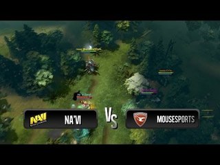 Team fight by Na'Vi vs Mousesports @ HyperX D2L Season 4