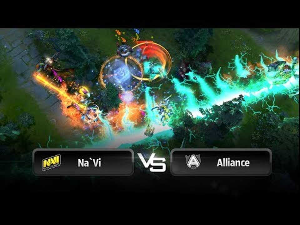 Insane fight by Na`Vi vs Alliance - Game 5 @ StarLadder LAN-Finals - VII