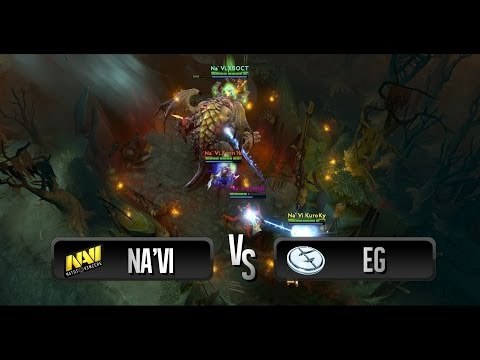 Awesome aegis steal by EG vs Na'Vi @ WePlay.TV Dota 2 League - Season 2