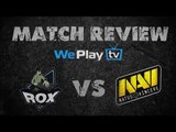 Match review: NaVi vs Rox.Kis game 1 - Group D (in English and Russian)