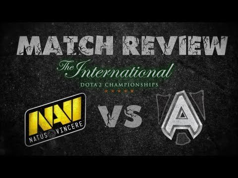 Match review: Alliance vs Na'Vi - The International 3 - Grand Finals Game 5 (in English and Russian)