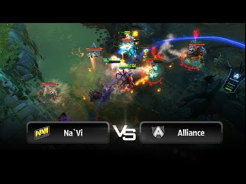 Teamwipe by Na`Vi vs Alliance - Game 2 @ StarLadder LAN-Finals - VII