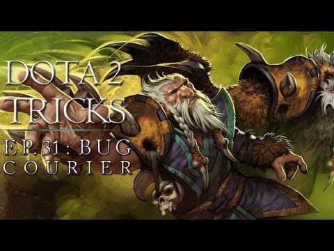 Dota 2 Tricks - Courier Item Usage