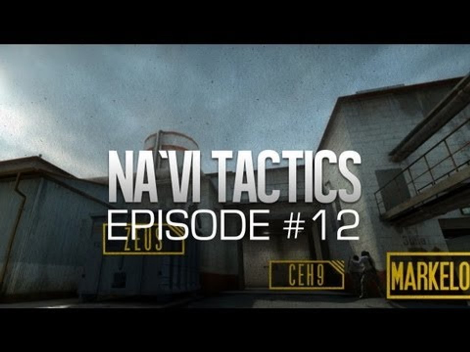 Na`Vi CS:GO Tactics: A-plant takeover @ de_train #12