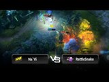 Na`Vi vs RattleSnake @ Alienware Cup #1