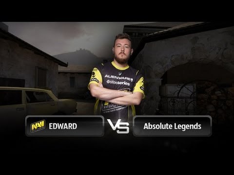 Edward vs Absolute Legends de dust2 se @ RaidCall EMS One Summer 2013 Cup #2