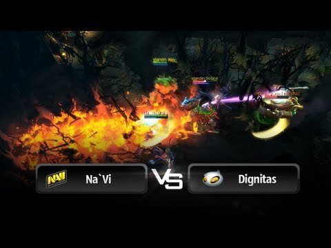 Na`Vi vs Dignitas @ RaidCall Dota 2 League #3