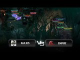 RoX.KiS teamfight vs Empire @ International 3 Qualifiers