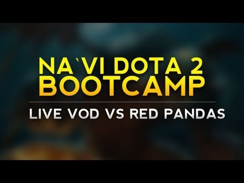 Na`Vi.Dota 2 vs QPad Pandas @ live VOD from bootcamp