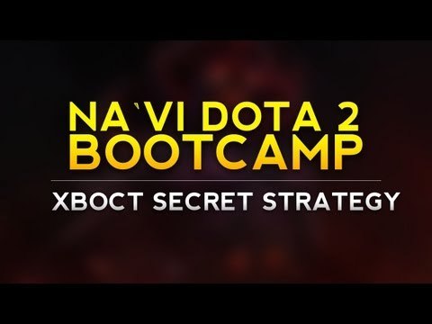 XBOCT secret strategy @ Na`Vi.Dota 2 Bootcamp (with English subtitles)