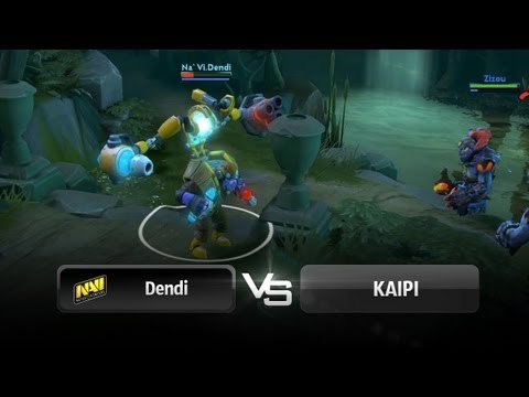 Dendi gets Firstblood & Denied @ EIZO DOTA2 Cup