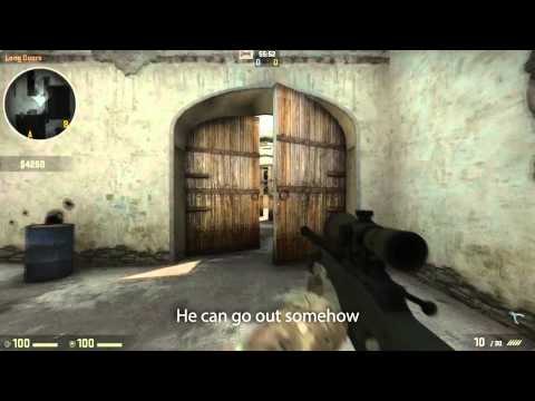 Na`Vi.markeloff AWP guide @ de_dust2 (CT-side)