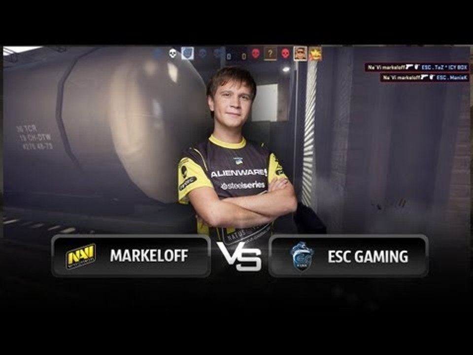 markeloff vs ESC @ Mad Catz CSGO Invitational