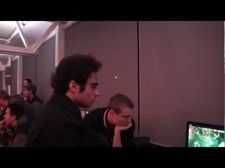 KuroKy and co enjoys fnaticEU vs Dignitas match @ DreamHack Winter 2012