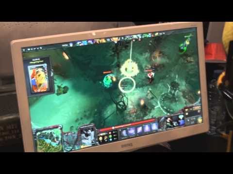 Na`Vi vs Shiba Gaming in semis (Game 1, part 1) @ ESWC 2012