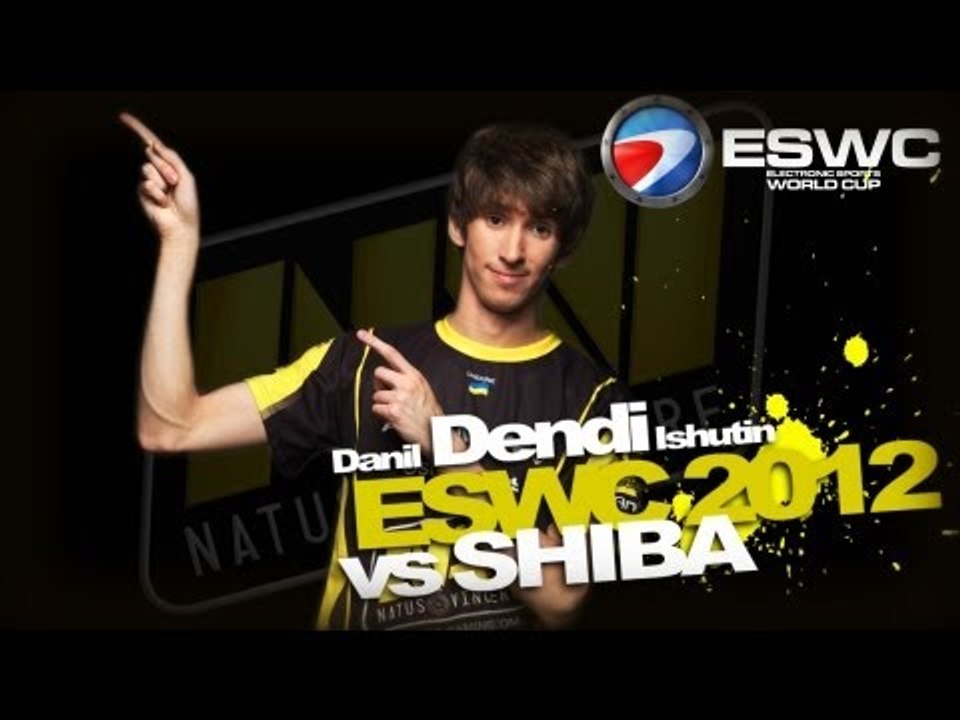 Dendi Rambo mod on Batrider VS Shiba @ ESWC 2012