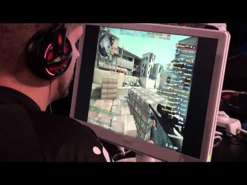 NiP warming up before semifinal (Counter-Strike: Global Offensive) @ ESWC 2012