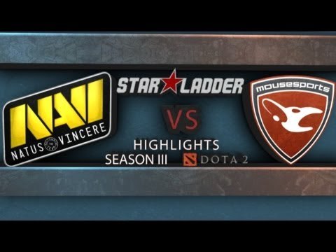 Na`Vi vs mouz @ StarLadder S3 Highlights