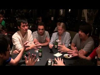 Zenith.iceiceice, CLG.Pajkatt, Kuroky, iG.ChuaN and other play drinking game @ The International 2