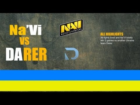 Na'Vi vs Darer 5vs5 battles @ The International 2