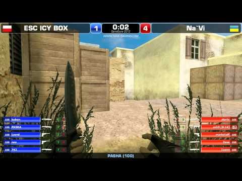 Na`Vi vs ESC - de_tuscan (part 1) @ GameGune 2012