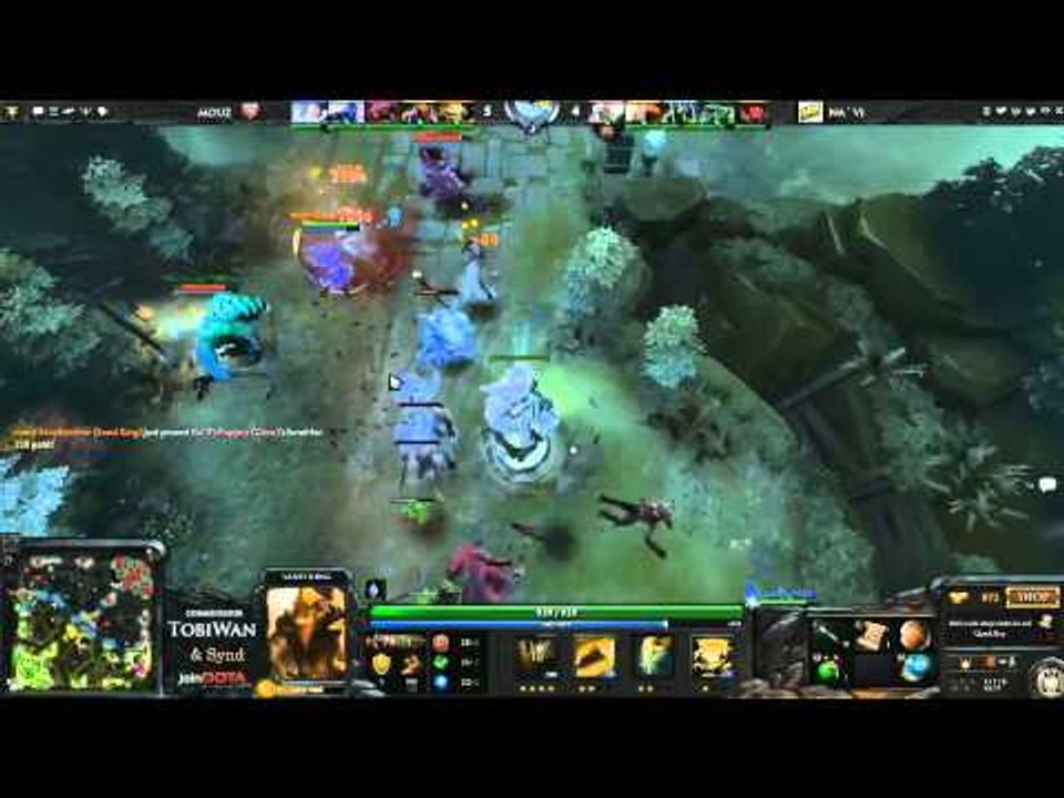 Na`Vi.DOTA surprise comeback vs mousesports @ StarSeries GrandFinal