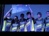 Na`Vi.DOTA at Starladder StarSeries Season 2 awarding ceremony